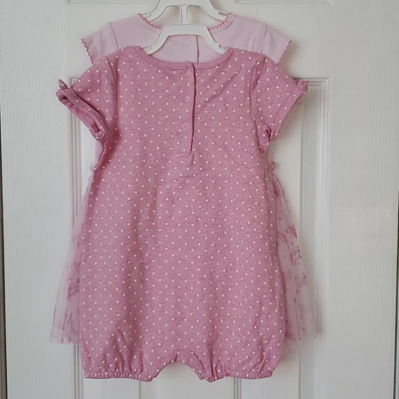 Kids' Headquarters Baby Girl 2-piece Romper Set - Picture 3 of 6